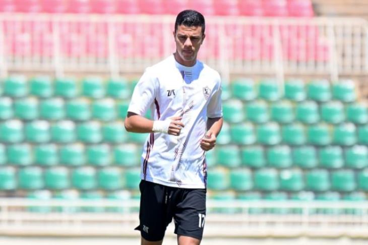 محمد شحاتة لاعب وسط الزمالك